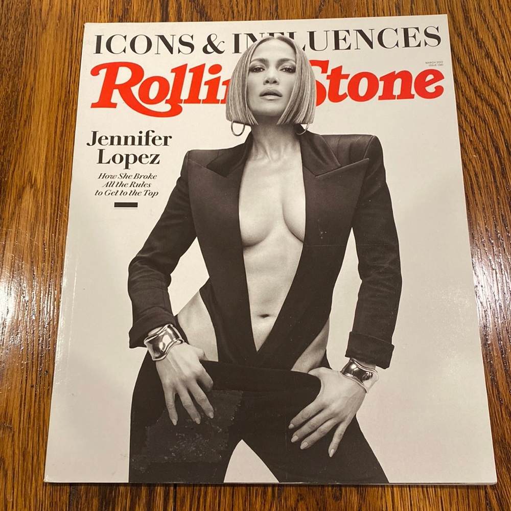 Rolling Stone Magazine - March 2022 - Jennifer Lopez